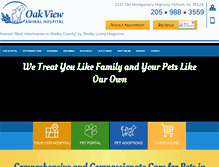Tablet Screenshot of oakviewah.com